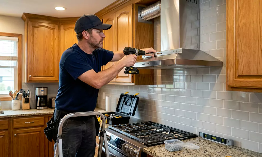 Range Hood Installation in La Jolla, CA