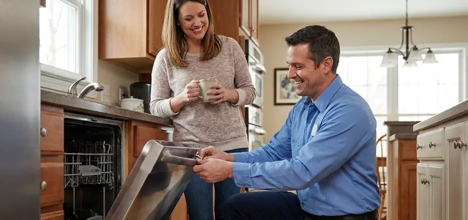 Dishwasher Latch Handle Replacement in La Jolla